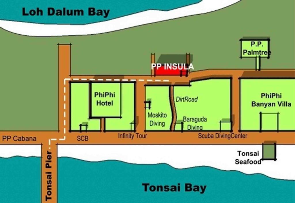 Pp Insula Hotel Kepulauan Phi Phi Bagian luar foto
